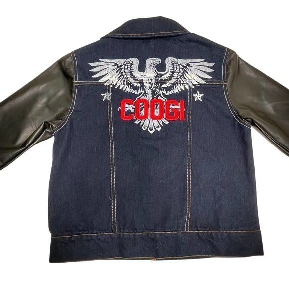 VTG 90s Coogi Denim Jeans Jacket - Women's Small - Picture 1 of 10